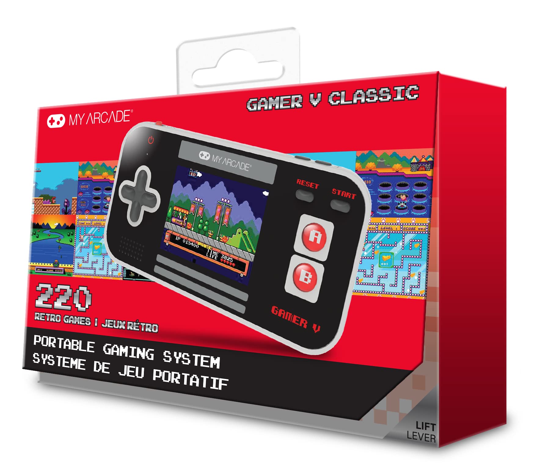 Gamer V Classic 220 En 1 Noir Gris Rouge Gamer V Classic 220 En 1 Noir Gris Rouge